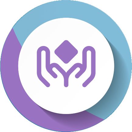 accountability icon - hands supporting